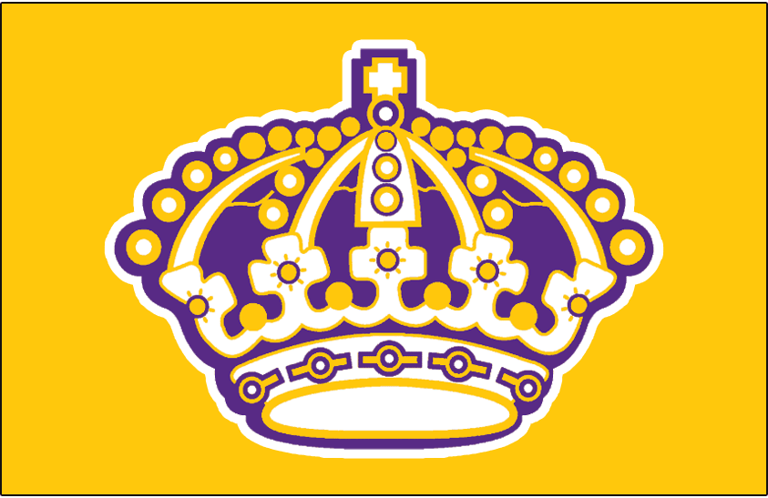 Los Angeles Kings 1969-1988 Jersey Logo fabric transfer
